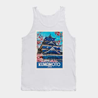 Kumamoto Japan Travel Art Tank Top